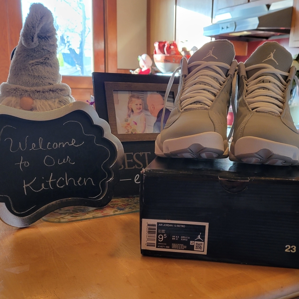 Air Jordan 13 GS Wolf Grey